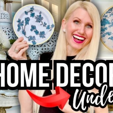 HIGH-END *DIY HOME DECOR* UNDER $10! + EASY KITCHEN MAKEOVER!