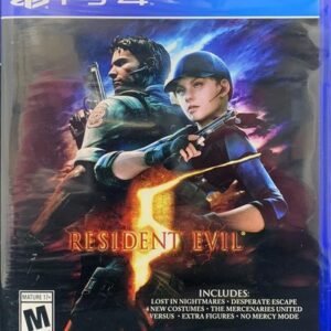 Resident Evil 5 HD PS4 (Brand New Factory Sealed US Version) PS4