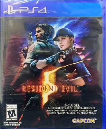 Resident Evil 5 HD PS4 (Brand New Factory Sealed US Version) PS4