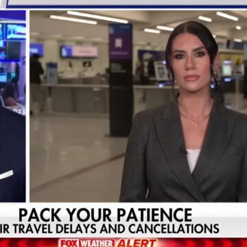 Snow, ice and sleet cause travel delays, cancellations after winter storm | Fox News Video