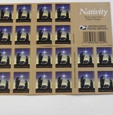 2016 Mint US Nativity Christmas /Collection - 20 stamps. Get Free Stamps