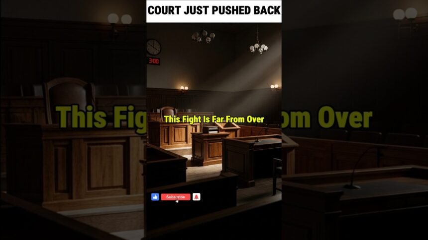Court Just Push back: #supremecourt #trumpnews #uspolitics #breakingnews