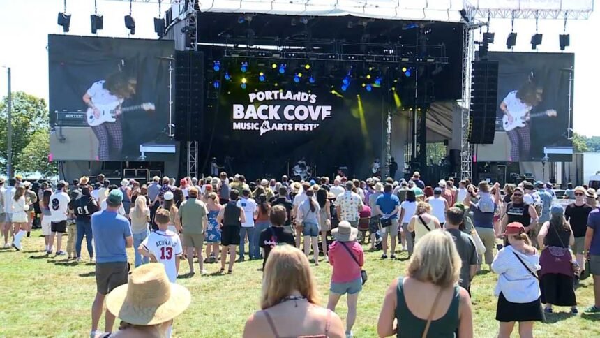 Portland, Maine’s Back Cove Music Festival canceled for 2026