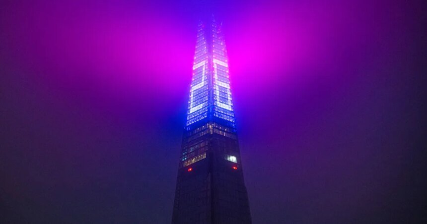 The Shard Rings In 2026 With A Spectacular New Year’s Eve Light Show Firework Display