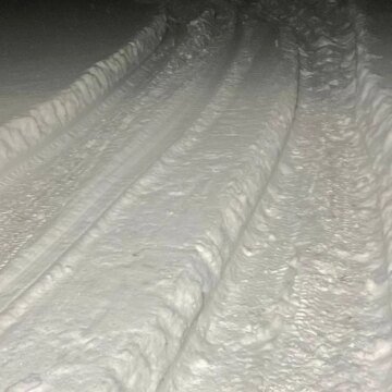 Travel discouraged as road officials warn drivers to slow down, give plows space