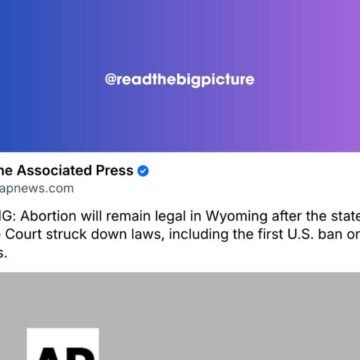 From Republicans breaking with Trump to a red state abortion ban going down, this … – Instagram