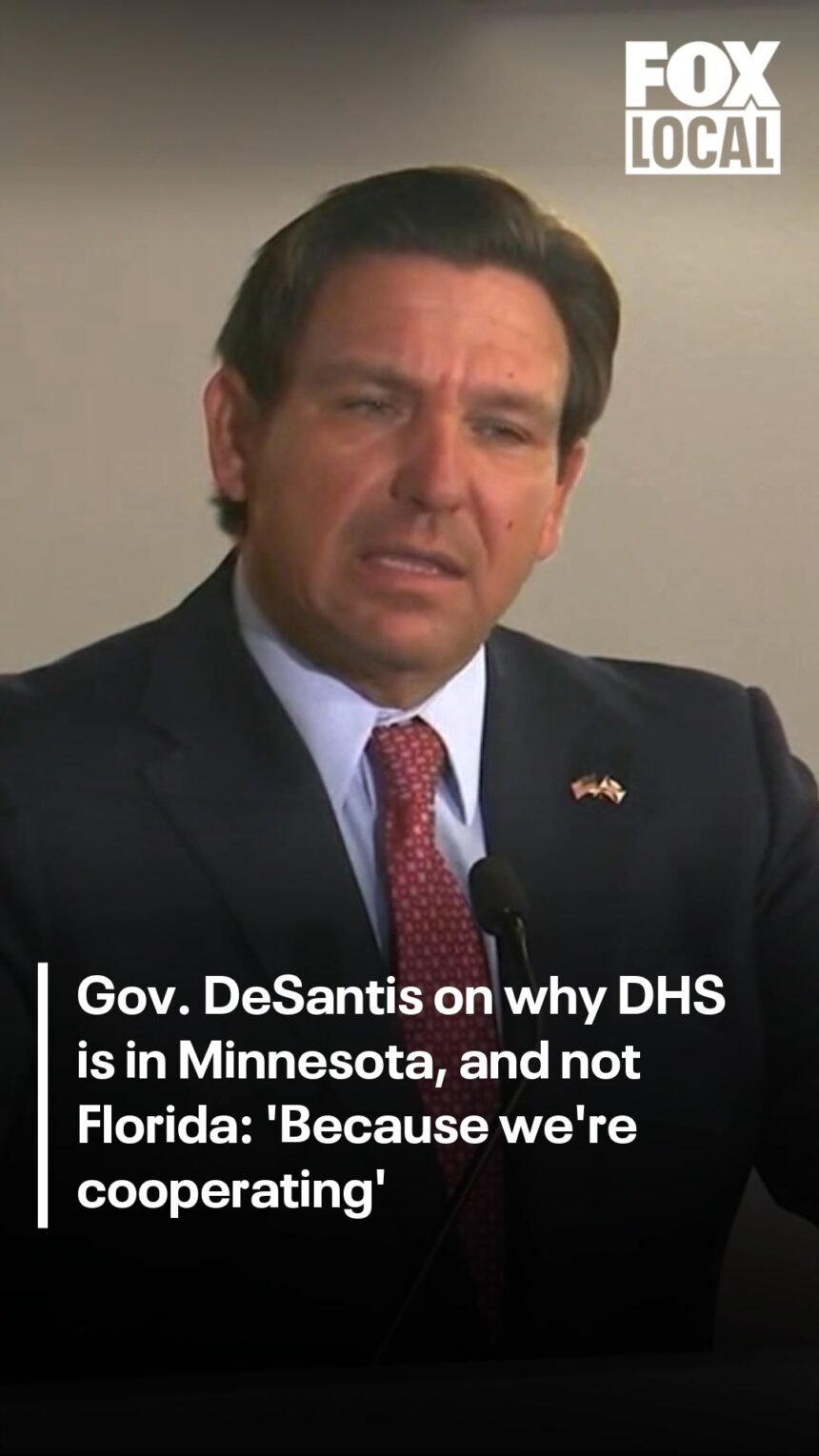 Florida Gov. Ron DeSantis commented on the recent federal action on immigration in … – Facebook