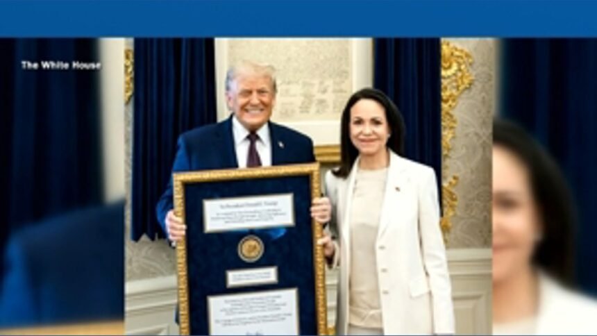 Opposition leader María Corina Machado met with President Trump and called it almost a miracle