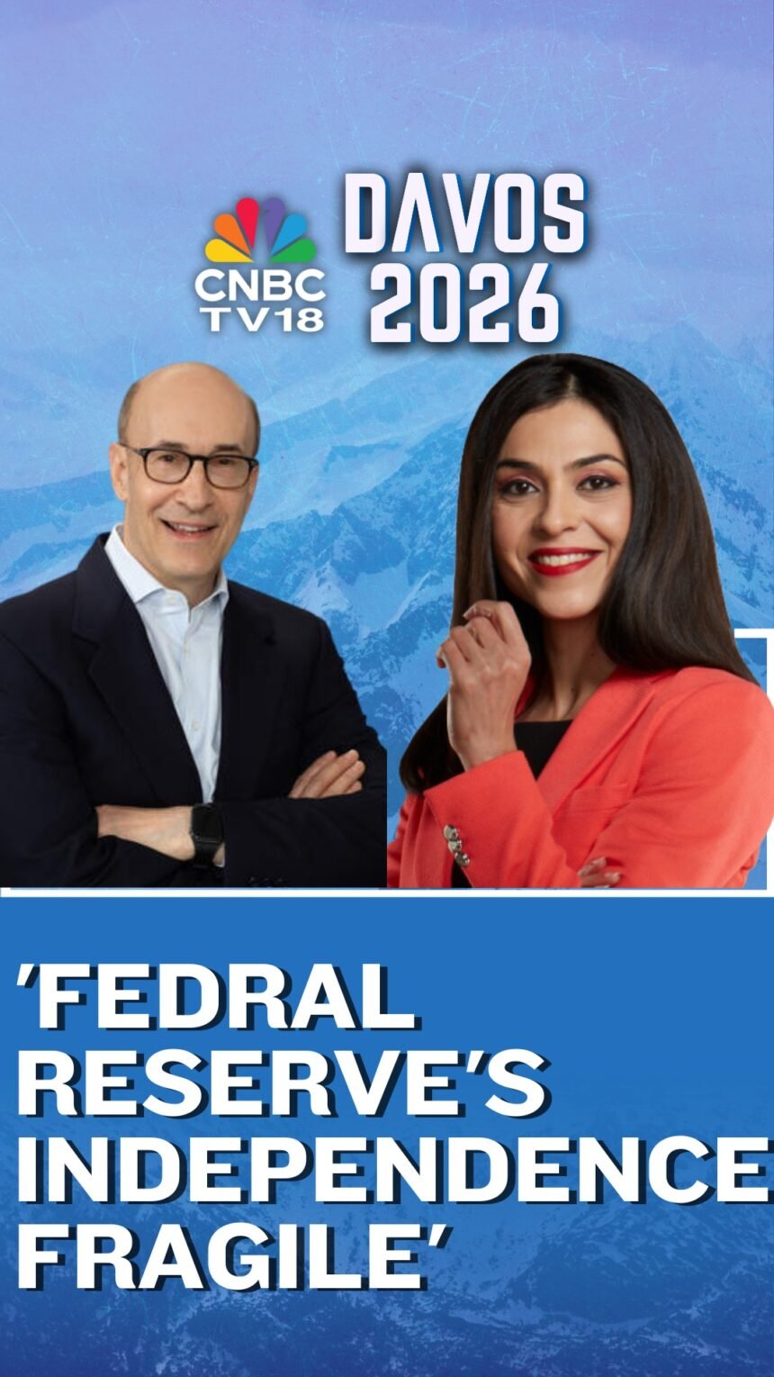 ‘Neither Dems nor MAGA like fed independence’ DAVOS 2026 | Kenneth Rogoff, warns that central bank independence in the United States is increasingly fragile, as both Democrats and MAGA Republicans push agendas that stretch the Federal Reserve beyond its core mandate. Reacting to reports of a DOJ investigation into central bank operations, he says political pressure on the Fed has intensified over issues ranging from social justice to direct control by the Treasury. #FederalReserve #CentralBankIndependence #JeromePowell #USPolitics #Markets #CNBCTV18Digital