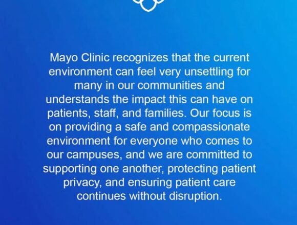 618745524_1318549700307804_8370862979833948806_n.jpg Mayo Clinic – Mayo Clinic recognizes that the current…