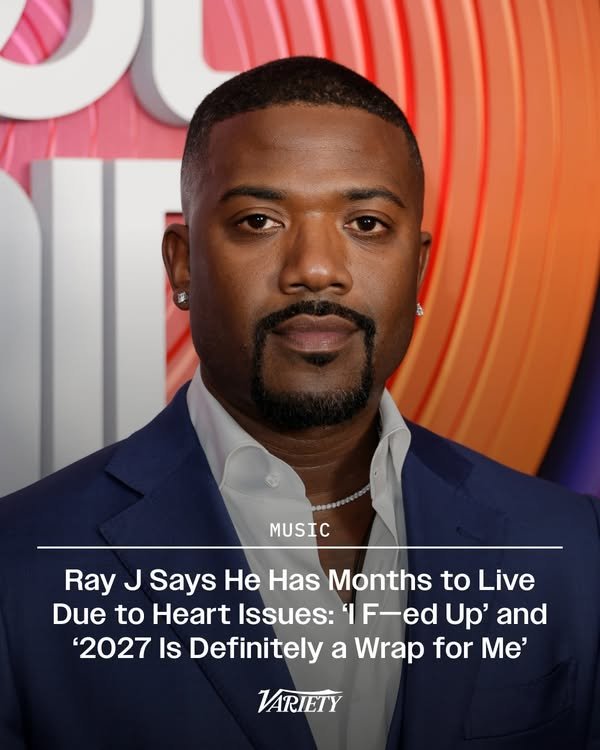 Ray J shared a grim health update on social media, saying his “heart is only beating like 25 ...