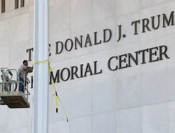 Democrats are fighting to remove Trump's name from the Kennedy Center, and pushing to …