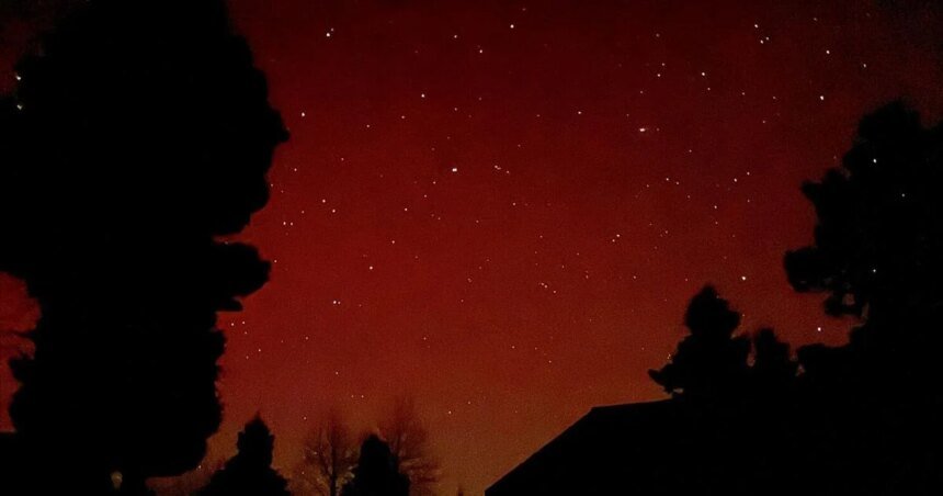 Aurora borealis over Northern NM | Environment