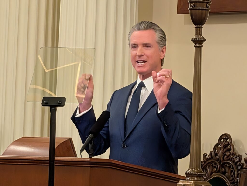 Newsom touts California's progress in annual address
