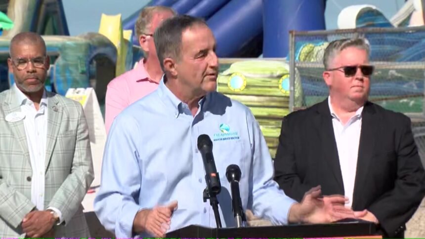 HAPPENING NOW: Florida leaders are holding a news conference in opposition to a federal proposal to massively expand offshore drilling off Florida’s Gulf Coast. https://www.wfla.com/news/pinellas-county/florida-leaders-hold-news-conference-in-opposition-of-federal-offshore-drilling-proposal/ | WFLA News Channel 8