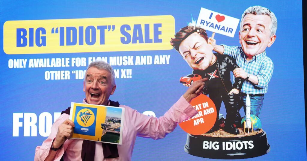 Ryanair CEO Dismisses Musk's Takeover Bid Under EU Rules