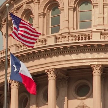 Texas-capitol-flags.jpg Dallas GOP chooses machines over hand counting – NBC 5 Dallas-Fort Worth