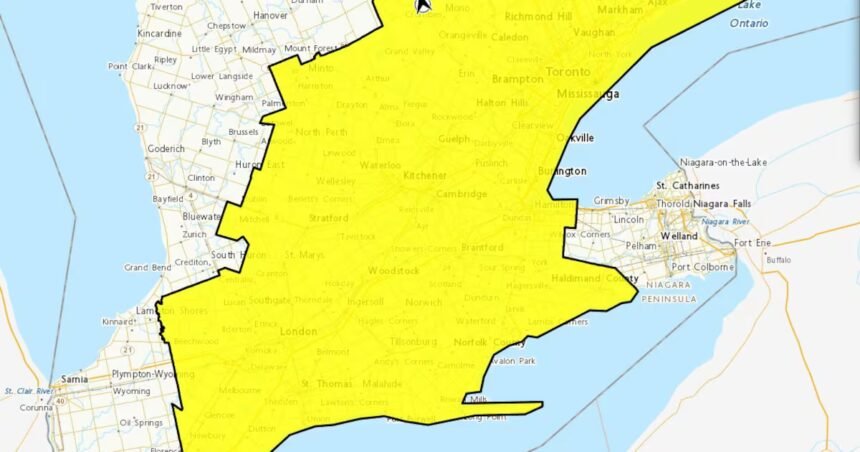 Environment Canada issues yellow cold warning for southwestern Ontario – CTV News