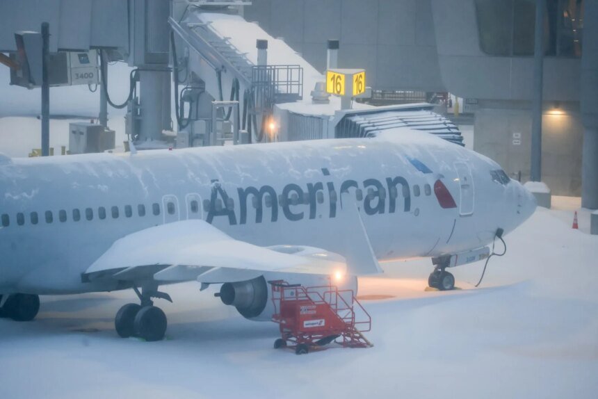 American’s winter storm cancellations top 9,000, now worst ever