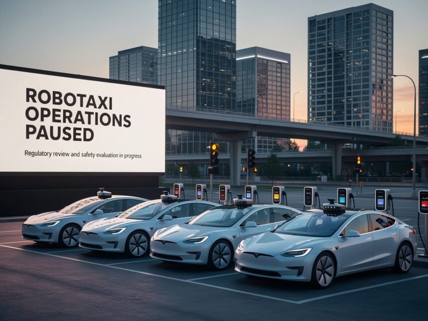 What the Sudden Pause in Unsupervised Operations Reveals About Autonomous Vehicle Reality