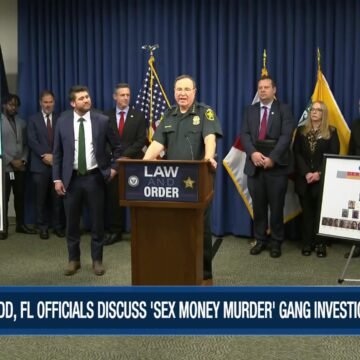 "SEX, MONEY, MURDER": Sheriff Grady Judd and other Florida officials are providing an update to the "Sex, Money, Murder" gang racketeering investigation from 2022. https://www.wfla.com/news/polk-county/florida-officials-provide-update-on-sex-money-murder-gang-racketeering-investigation/ | WFLA News Channel 8