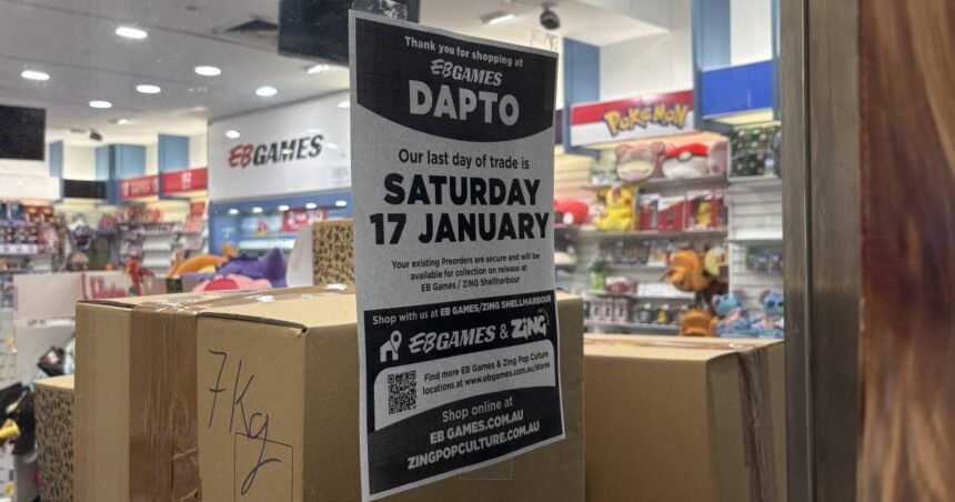 Dapto Eb Games store closure impacts local gaming scene | Illawarra Mercury