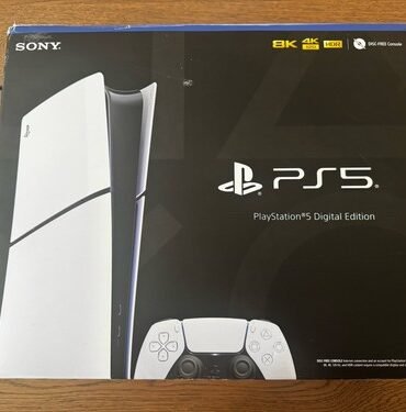 Sony PlayStation 5 Slim Console Digital Edition (White)