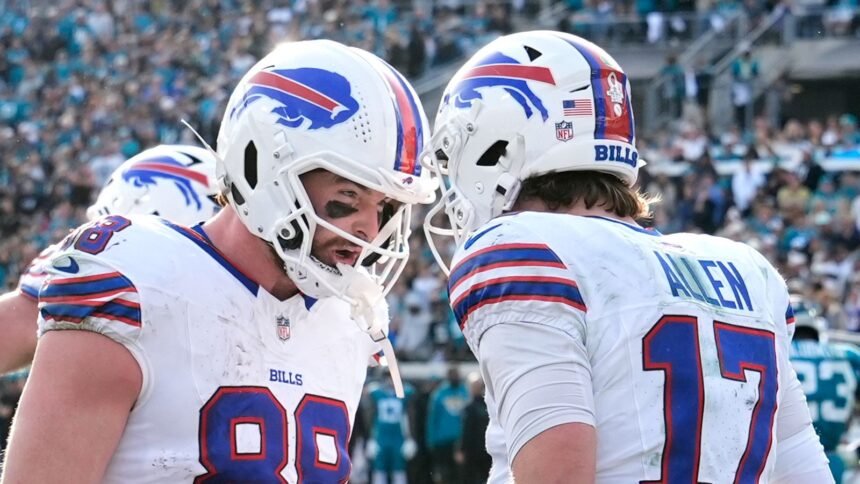NFL playoffs: Josh Allen scores last-minute touchdown as Buffalo Bills beat Jacksonville Jaguars after more fourth-quarter drama | NFL News