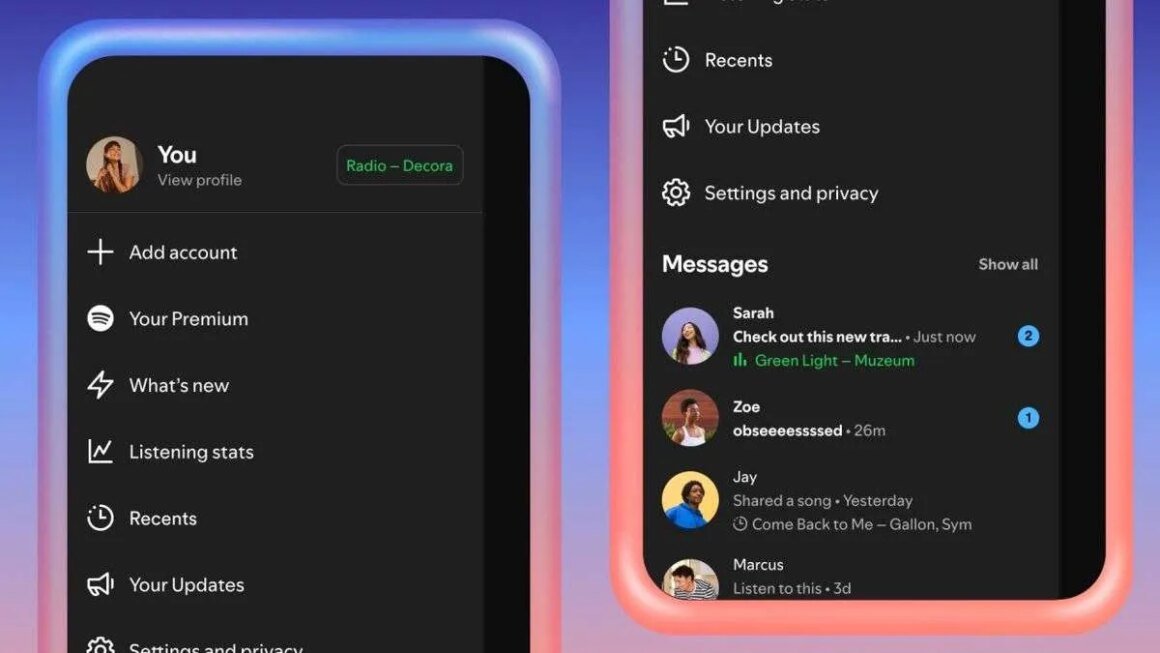 Spotify Introduces New Messages Features for Users