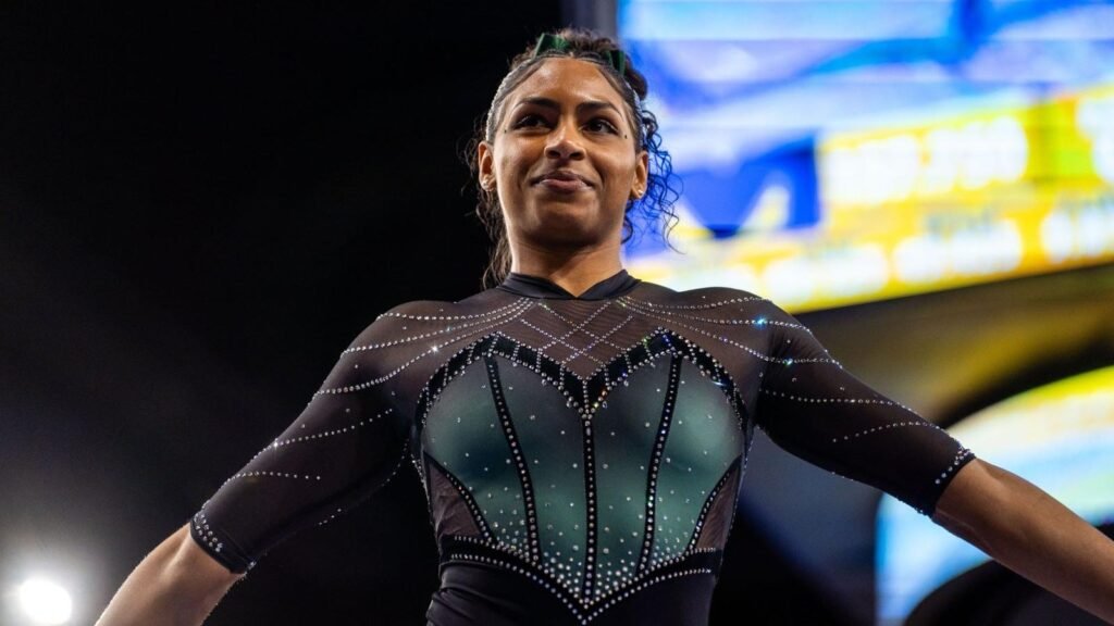 No. 15 Gymnastics Takes Down No. 10 Michigan with Season-High 197.525