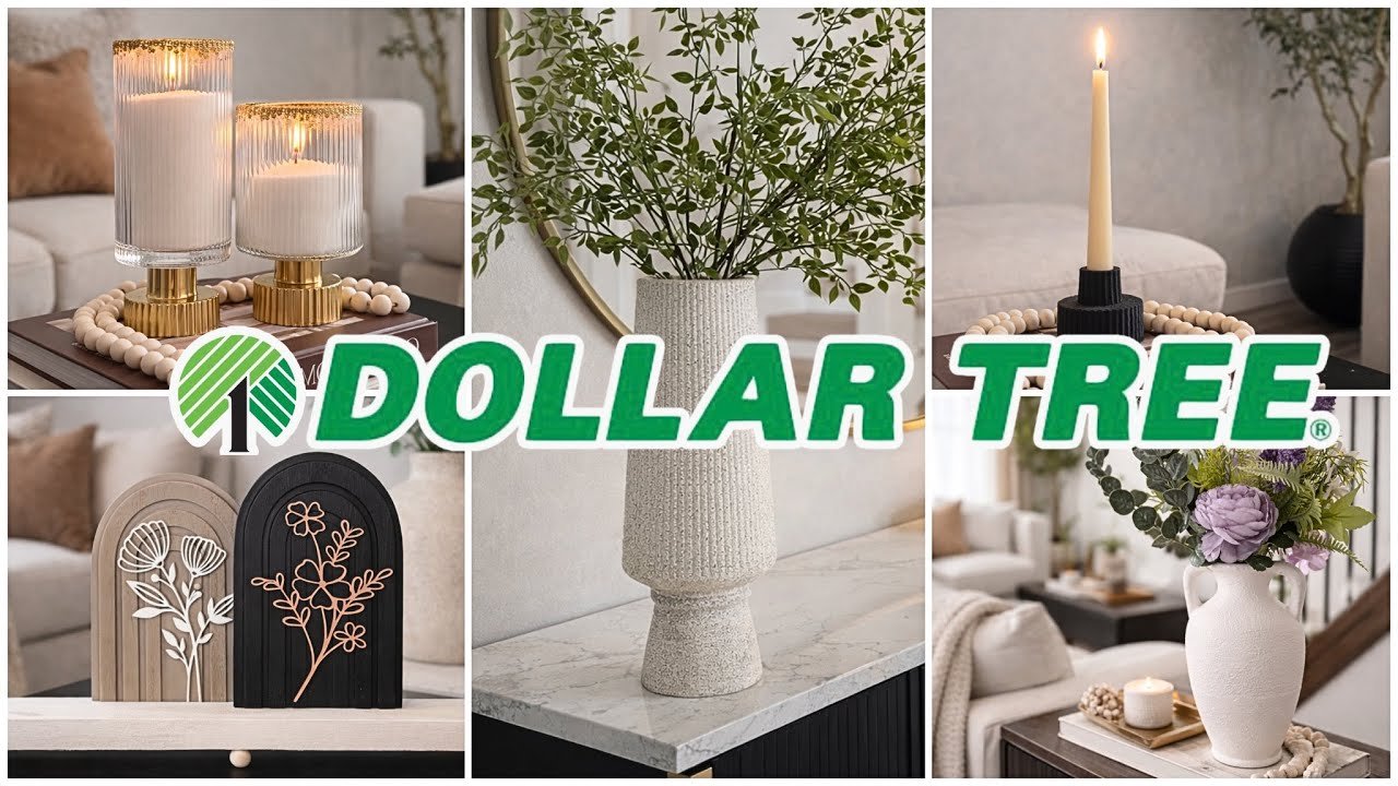 5 NEW Dollar Tree DIYs That Look EXPENSIVE (You Won’t Believe These)