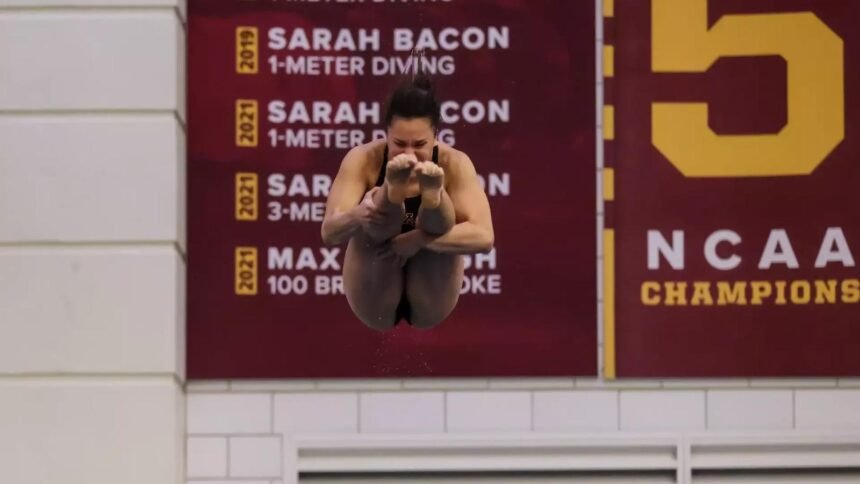 Del Angel Named Big Ten Diver of the Week
