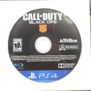 Call of Duty Black Ops 4 (PS4) PLAYSTATION 4 GOOD!!! DISC ONLY!!!