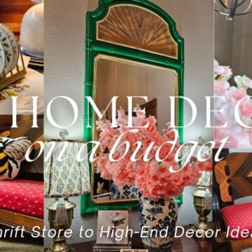 FROM THRIFTED TO GORGEOUS DIY MAKEOVERS THAT LOOK DESIGNER | Easy Home Décor Flips