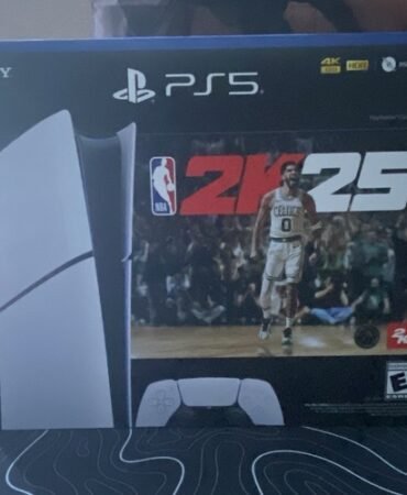 New PlayStation 5 Digital Edition 1TB Console White With Controller