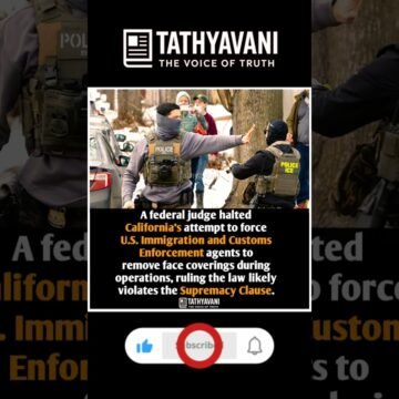 Judge Blocks California Mask Rule on ICE Agents #california #federalcourt #uspolitics #usnews