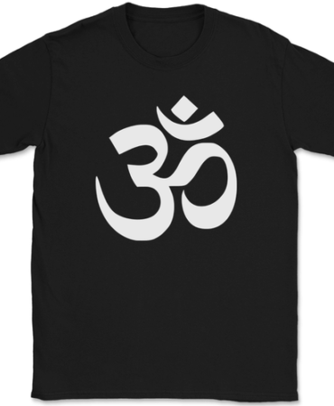 Om Symbol T-Shirt Hindu Buddhist Religious Spiritual Graphic Gift Tee