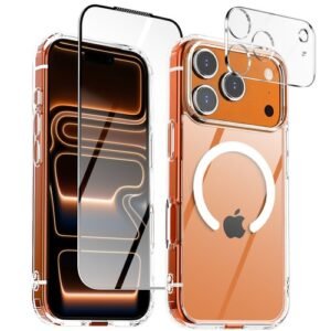 For iPhone 17 Pro Max 17 Air Case Shockproof Cover Glass Camera+Screen Protector