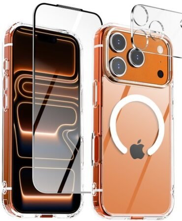 For iPhone 17 Pro Max 17 Air Case Shockproof Cover Glass Camera+Screen Protector