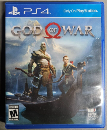 God of War (Sony PlayStation 4, PS4 2018) Complete CIB - Very Good