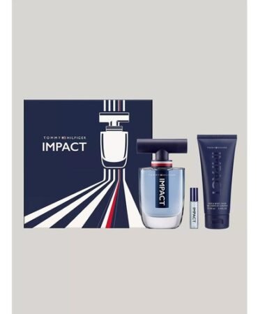 Tommy Hilfiger Men's Impact 3pcs EDT Gift Set Fragrances 022548437490