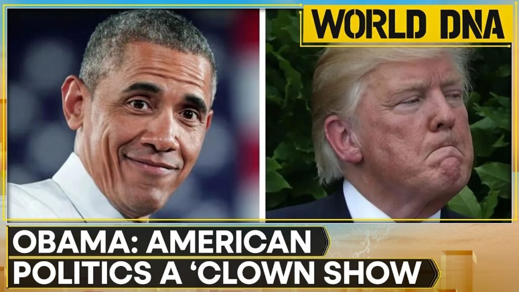 Obama Slams US Politics: Ex-President Obama Labels American Political Scene a ‘Clown Show’ | WION