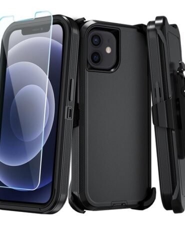 For iPhone 17 Pro Max Case 17 Pro 16 15 14 13 12 11 Phone Cover + Tempered Glass