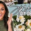 5 Elegant Spring DIY Decor Ideas That Look Expensive (But Aren’t)!