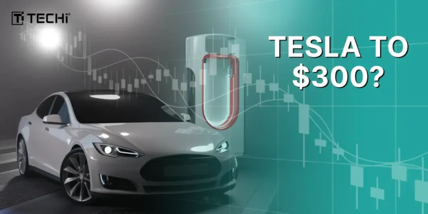 Tesla Stock Could Slide Toward $300, New Analysis Warns