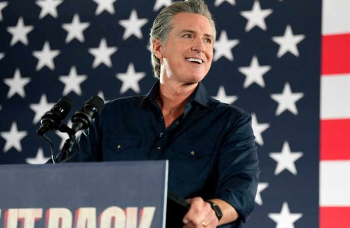 Is Gavin Newsom just a pampered rich kid — or the antidote to Trump?