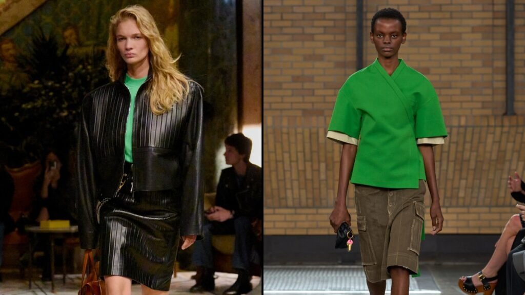 The style set’s new hue? Spring green — plus more trends to know now