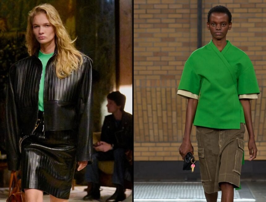 The style set’s new hue? Spring green — plus more trends to know now