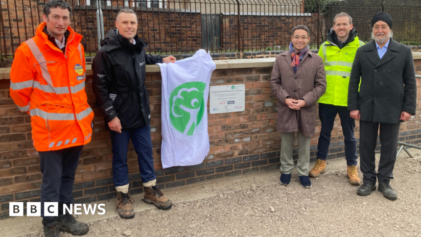 Major flood prevention project in Stoke-on-Trent finishes