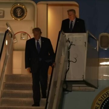 LIVE: President Donald Trump arrives at PBI in West Palm Beach, Florida | Feb. 6, 2026